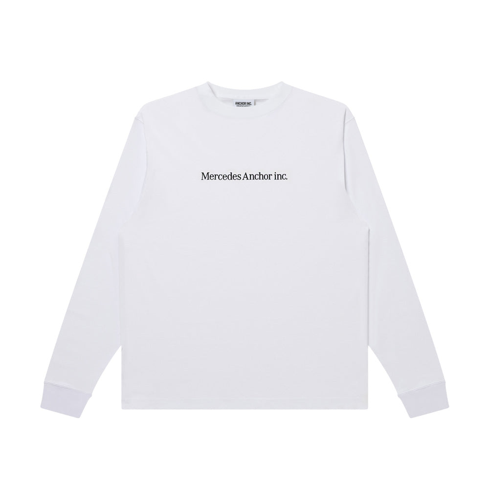 FLOCKED LOGO L/S TEE