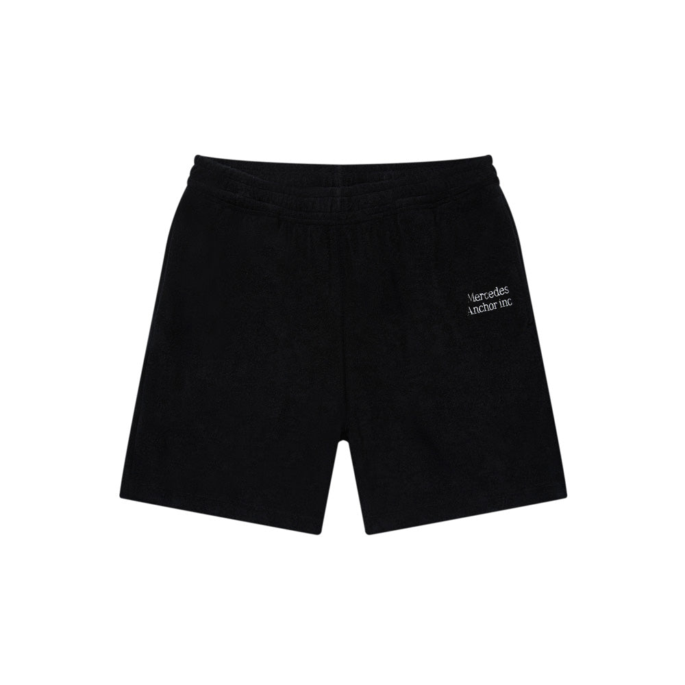LOGO PILE SHORTS