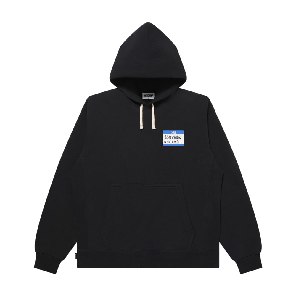 NAME BADGE LABEL HOODIE