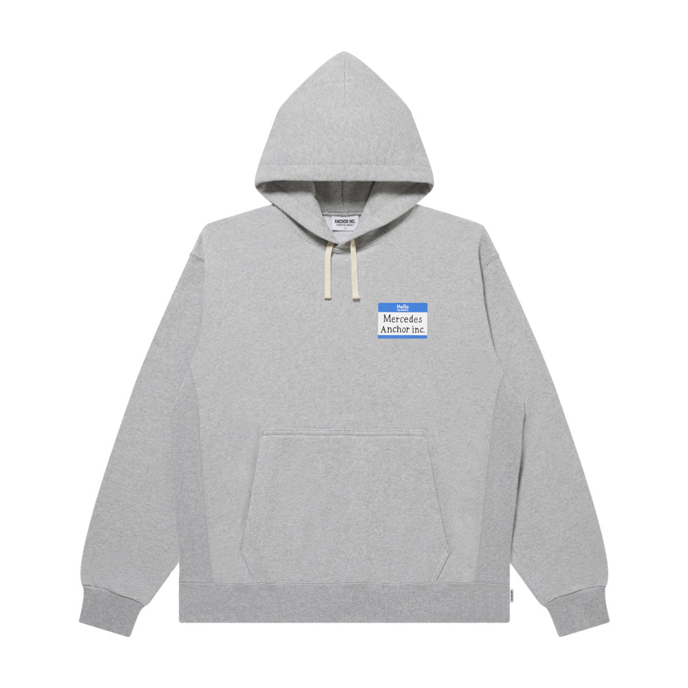 NAME BADGE LABEL HOODIE