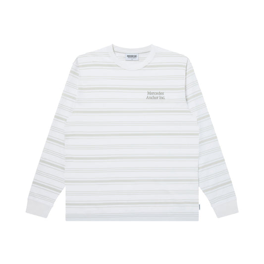 MULTI STRIPED L/S TEE