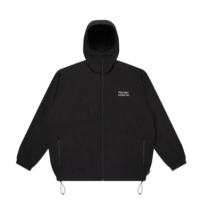 RIPSTOP NYLON HOODED JACKET
