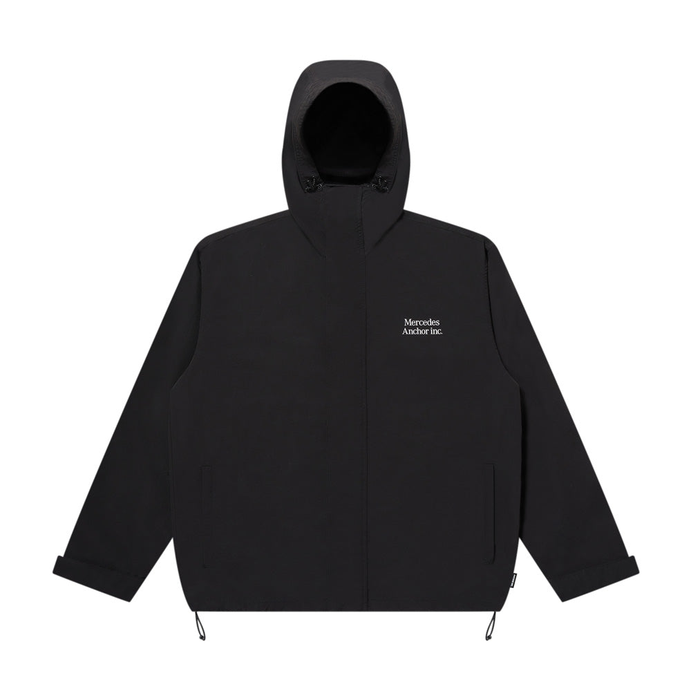 ANCHOR INC.) HOODED NYLON TRACK JACKET (ANCSS26OT08) | ANCHOR INC
