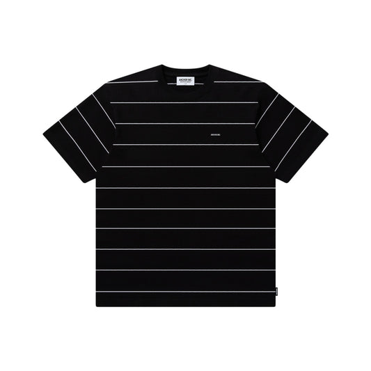 BOLD LOGO PATCHED STRIPED TEE