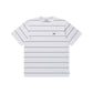 BOLD LOGO PATCHED STRIPED TEE