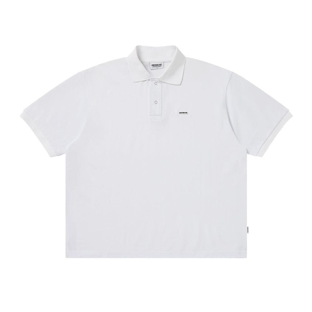 BOLD LOGO PATCHED POLO SHIRT