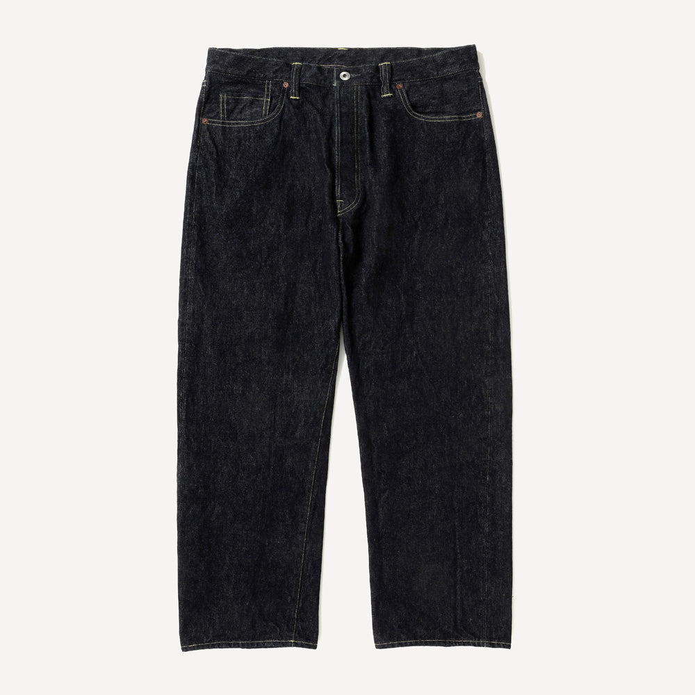 パンツ A.PRESSE Washed Denim WidePants(AP-4001) A.PRESSE (ア プレッセ) Washed Denim Wide Pants(ONE WASH) AP-4001