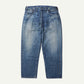 No.22 Washed Wide Denim Pants