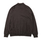 COTTON YAK KNIT POLO CARDIGAN