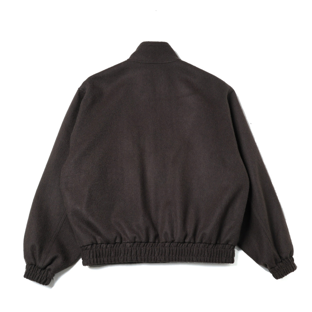 BABY CAMEL FLANNEL ZIP BLOUSON