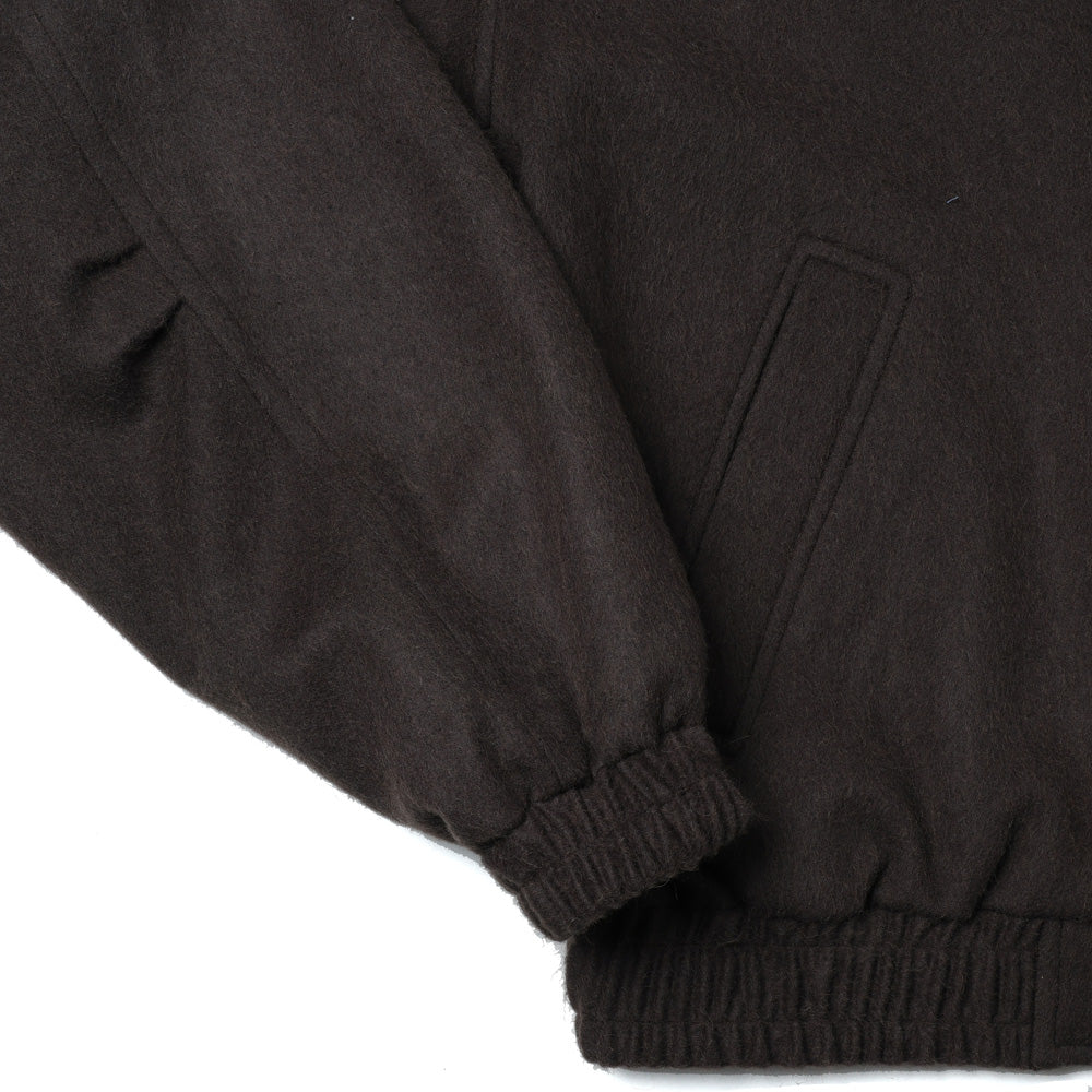 BABY CAMEL FLANNEL ZIP BLOUSON