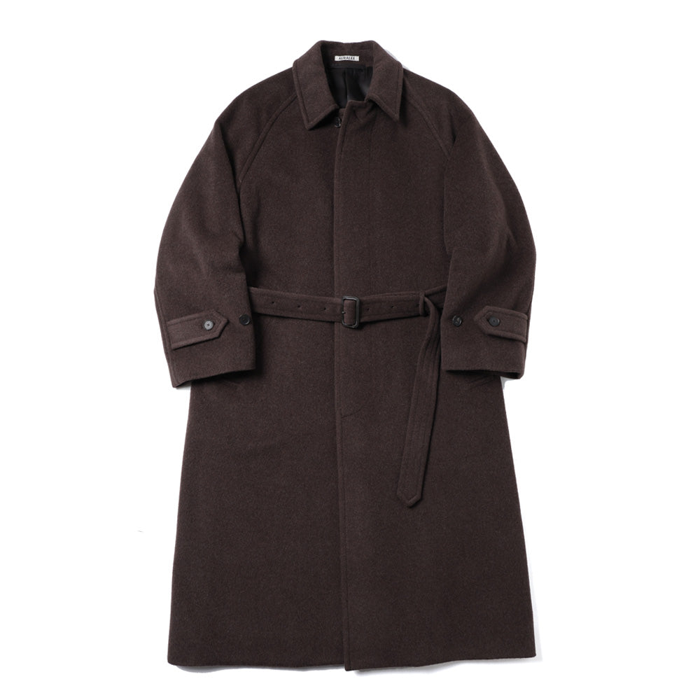 SUPER FINE WOOL MOSSER SOUTIEN COLLAR COAT