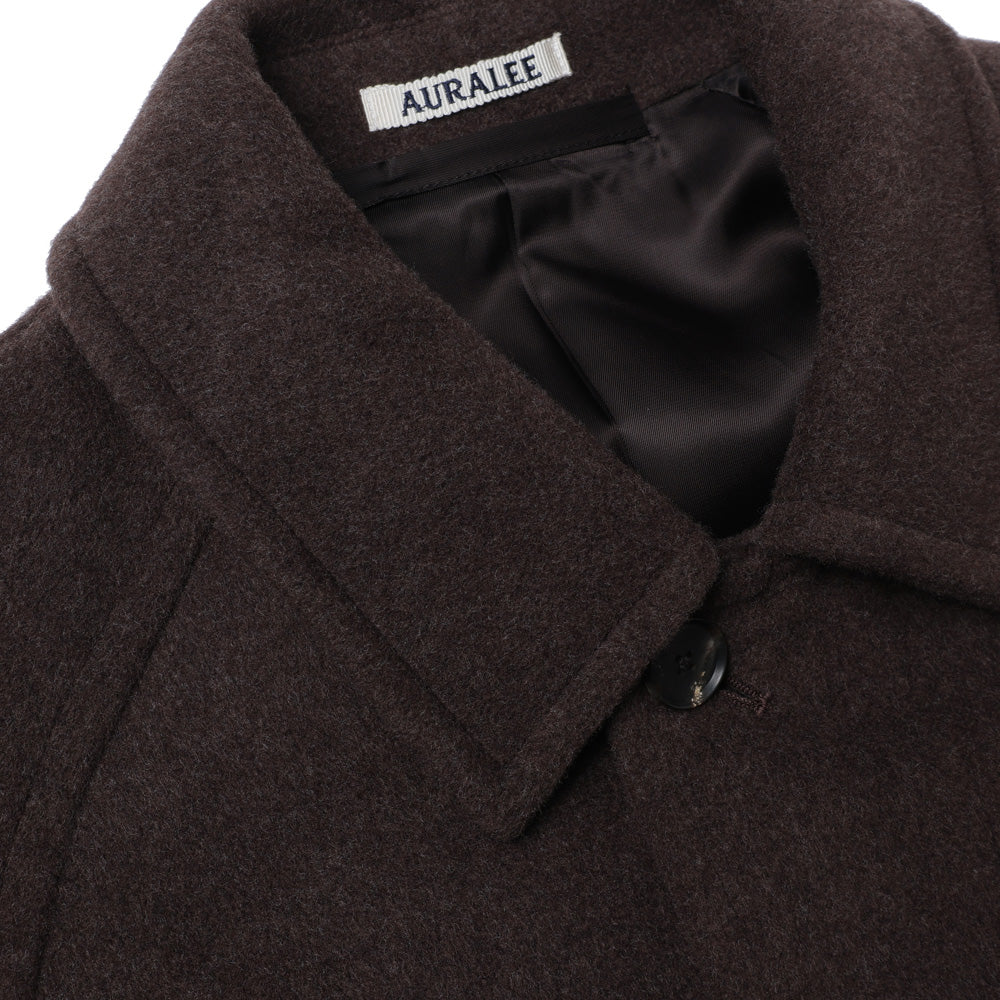SUPER FINE WOOL MOSSER SOUTIEN COLLAR COAT