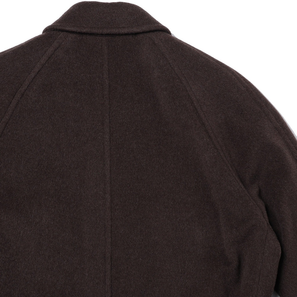 SUPER FINE WOOL MOSSER SOUTIEN COLLAR COAT