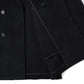 WOOL HERRINGBONE SHAWL COLLAR COAT