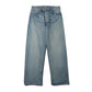 SELVEDGE FADED HEAVY DENIM WIDE PANTS