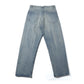 SELVEDGE FADED HEAVY DENIM WIDE PANTS