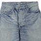 SELVEDGE FADED HEAVY DENIM WIDE PANTS