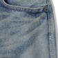 SELVEDGE FADED HEAVY DENIM WIDE PANTS