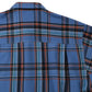 CASHMERE SILK CHECKED FLANNEL SHIRT