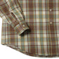 CASHMERE SILK CHECKED FLANNEL SHIRT