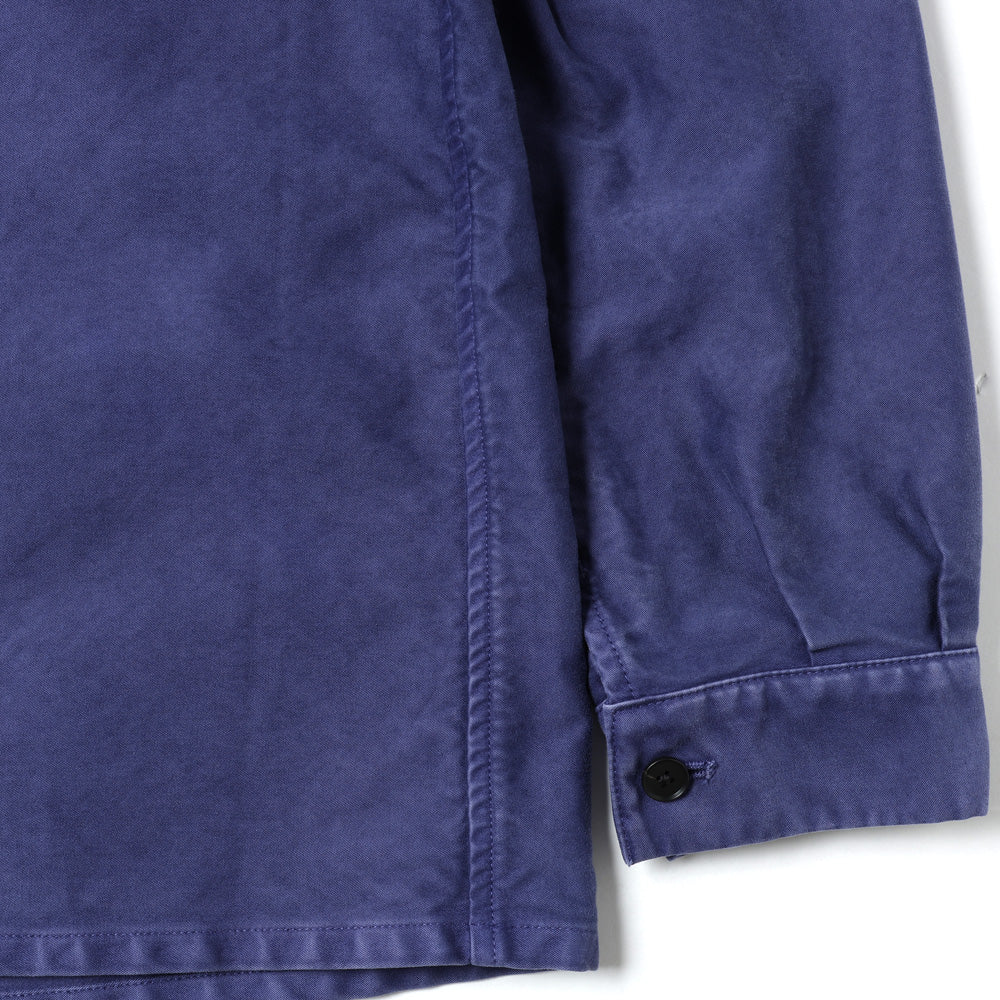 GARMENT-DYED ORGANIC COTTON HEAVY MOLESKIN COVERALL