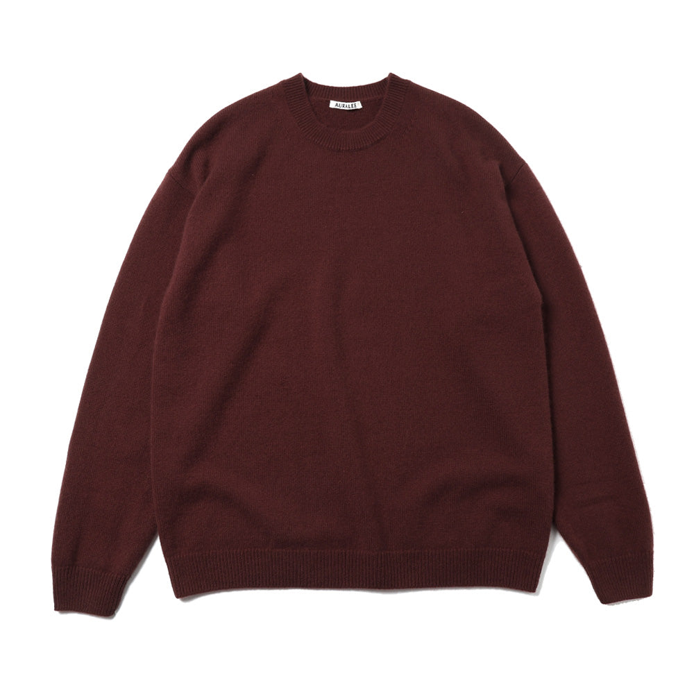 AURALEE(オーラリー) BABY CASHMERE KNIT P/O (A26AP02BC) | AURALEE