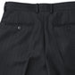 BLUEFACED WOOL TWO-TUCK SLACKS