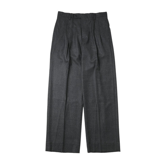 SUPRE LIGHT WOOL TWO-TUCK SLACKS
