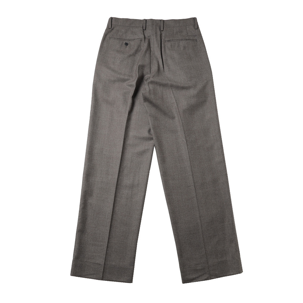 AURALEE) SUPRE LIGHT WOOL TWO-TUCK SLACKS (A26AP03OS) | AURALEE
