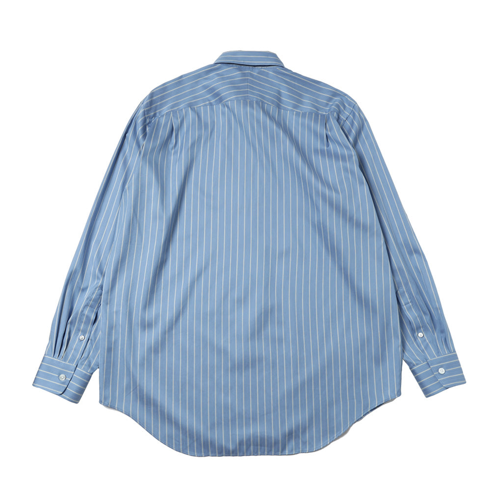 AURALEE(オーラリー) COTTON SILK STRIPE SHIRT (A26AS01CS) | AURALEE