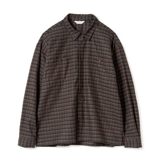 Organic Cotton Check Work Shirt