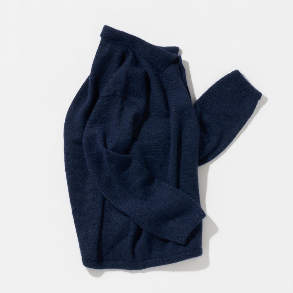 LONGSLEEVE POLO B 8/8 front
