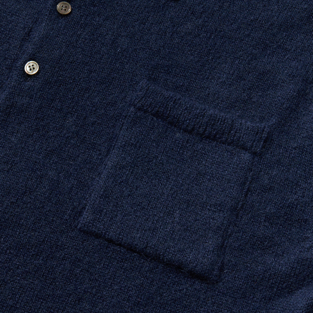 LONGSLEEVE POLO B 8/8 front