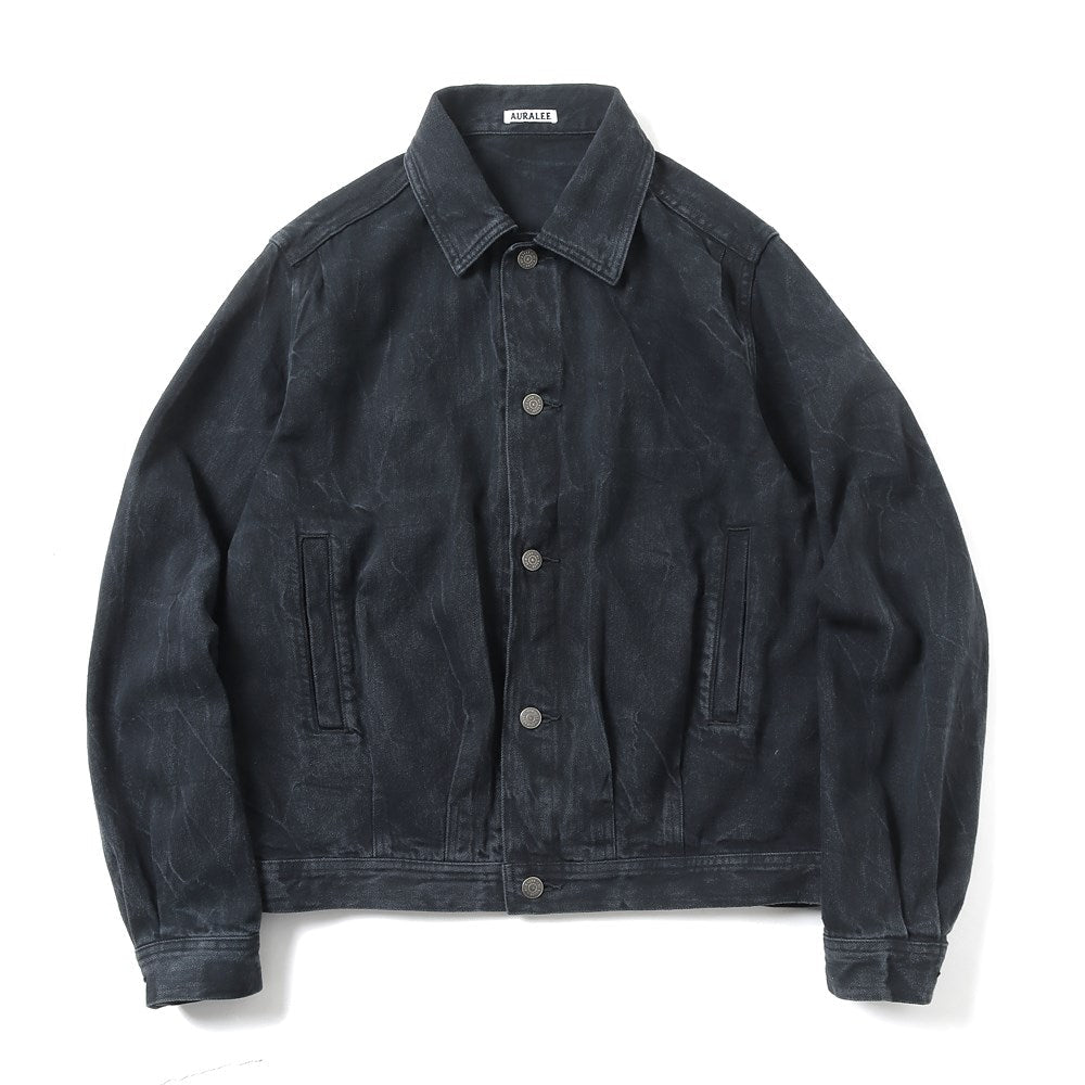 SELVEDGE FADED LIGHT DENIM BLOUSON