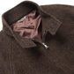 LAMA SHETLAND WOOL TWEED ZIP BLOUSON