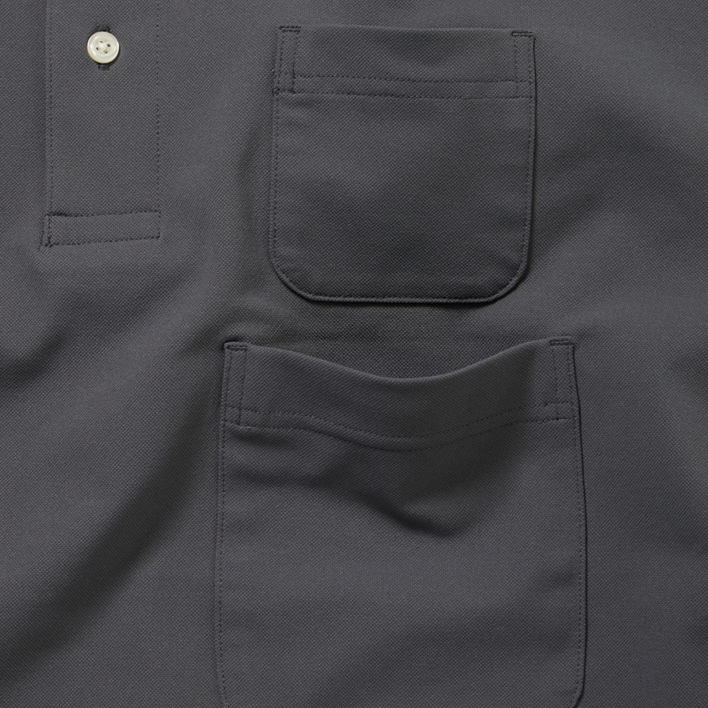 TECH POLO SHIRT W/POCKET S/S