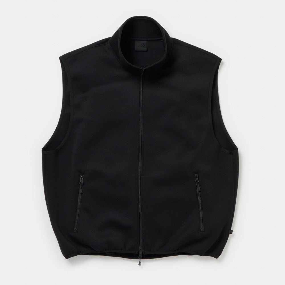 TECH SCUBA KNIT STAND COLLAR VEST