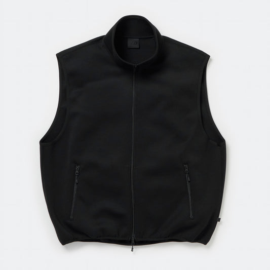 TECH SCUBA KNIT STAND COLLAR VEST