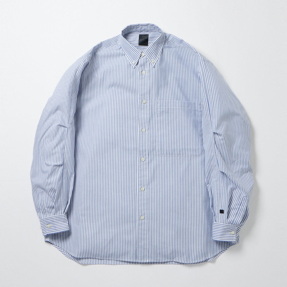 TECH BUTTON DOWN SHIRTS L/S STRIPE