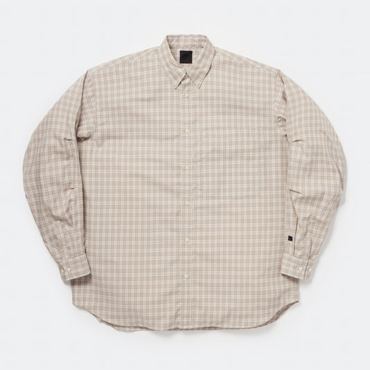 TECH BUTTON DOWN SHIRT L/S GREN PLAID