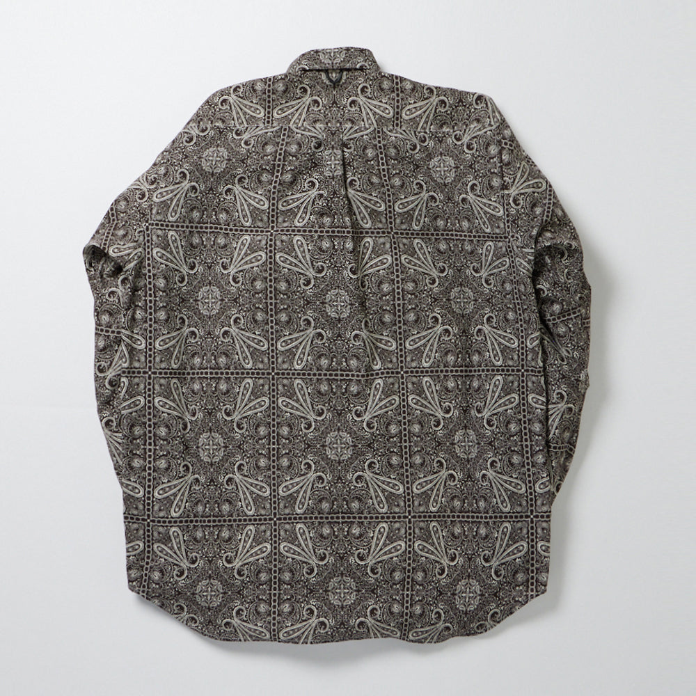 TECH BUTTON DOWN SHIRTS L/S PAISLEY