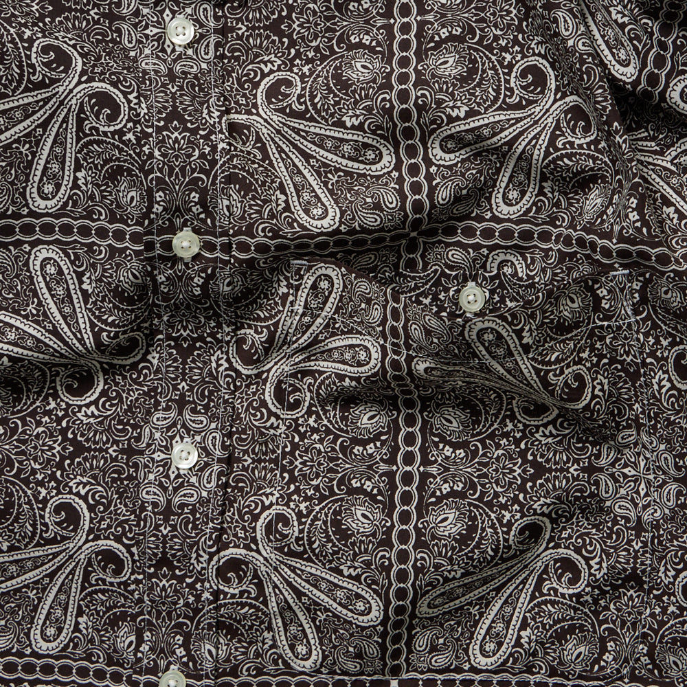 TECH BUTTON DOWN SHIRTS L/S PAISLEY