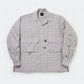 TECH SPORTS OPEN COLLAR SHIRT L/S NOVA CHECK