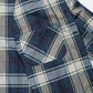 TECH SPORTS OPEN COLLAR SHIRT L/S BIG TARTAN