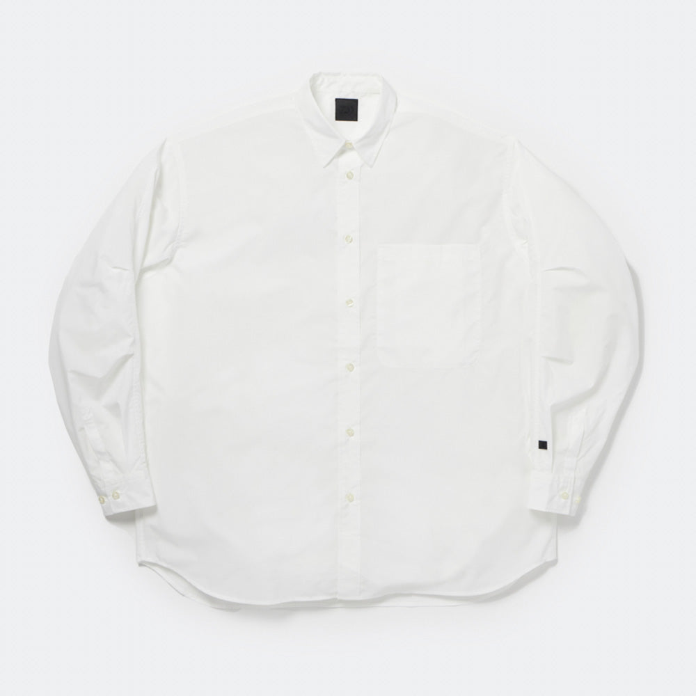 TECH REGULAR COLLAR SHIRT L/S SOLID