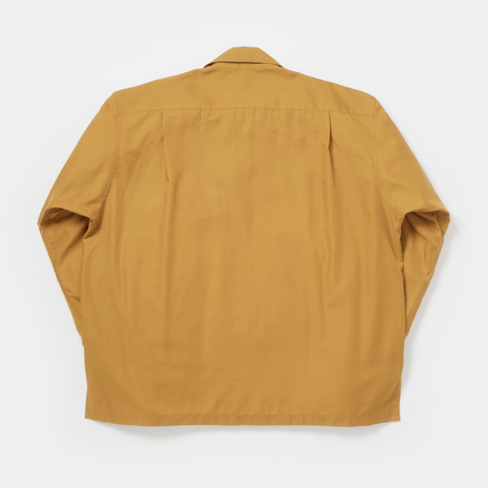 TECH SPORTS OPEN COLLAR SHIRT L/S SOLID Pre-order closes 7/25