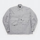TECH SPORTS OPEN COLLAR SHIRT L/S GREN PLAID