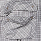 TECH SPORTS OPEN COLLAR SHIRT L/S GREN PLAID