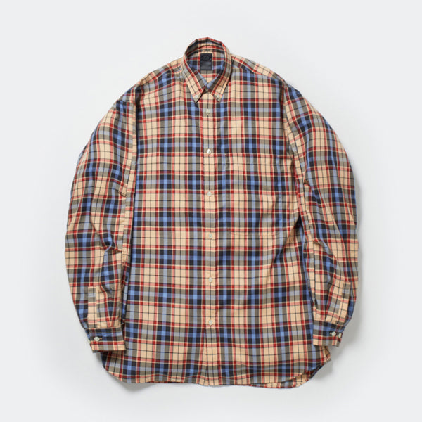 TECH BUTTON DOWN SHIRTS L/S TARTAN PLAIDS